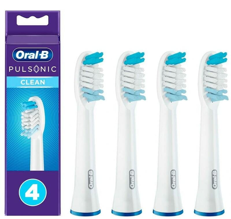 Насадка для зубної електрощітки Braun Oral-B Pulsonic Clean SR 32 C (4 шт.)