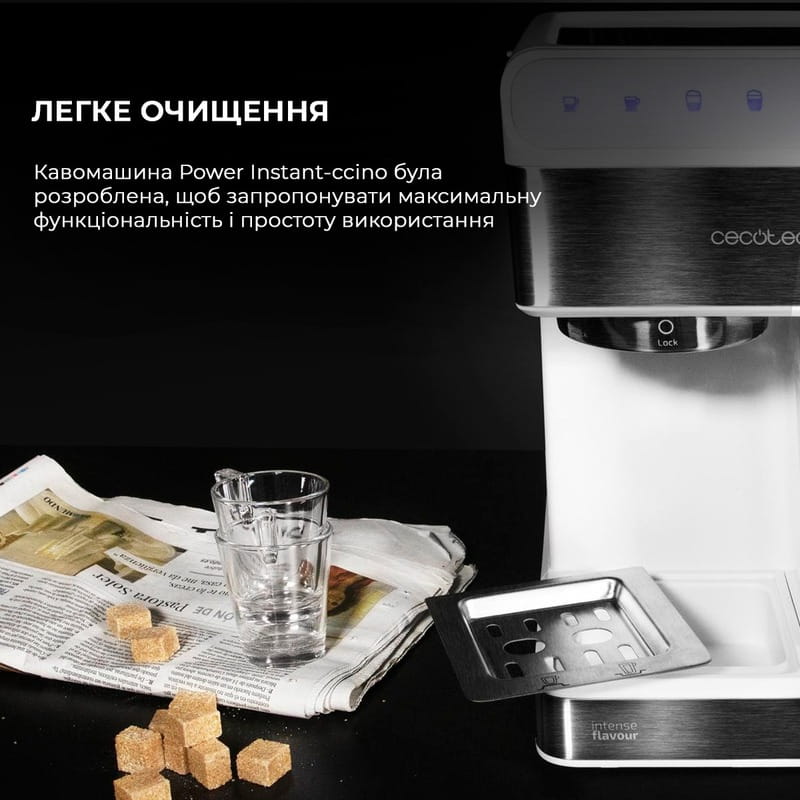 Кофеварка Cecotec Power Instant-ccino 20 Touch Bianca (CCTC-01557)