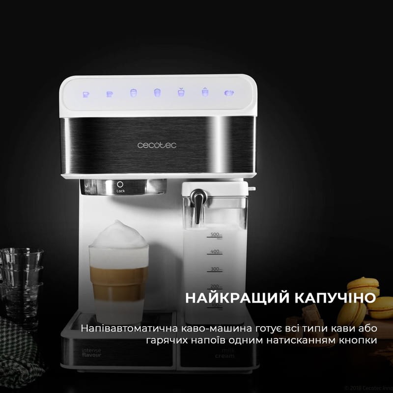 Кофеварка Cecotec Power Instant-ccino 20 Touch Bianca (CCTC-01557)