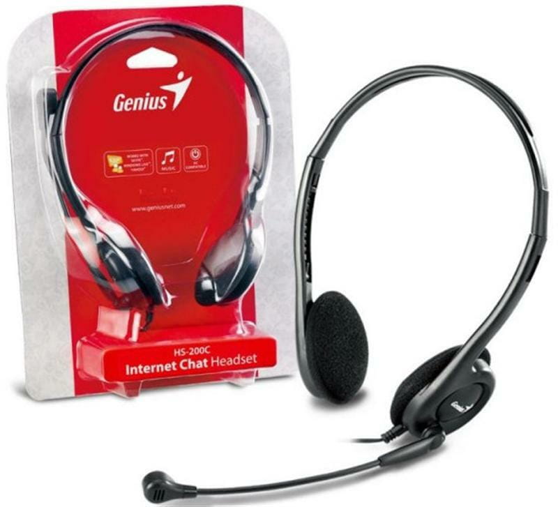 Гарнитура Genius HS-M200C Black (31710151103)