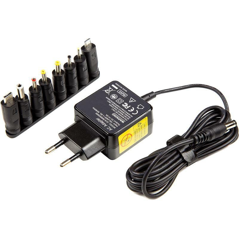 Універсальний блок живлення PowerPlant для ноутбуков 220V, 15W, 5V 3A (NA700219)