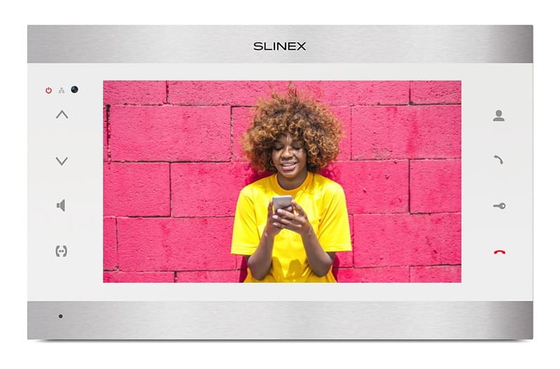 IP видеодомофон Slinex SL-10N Cloud (silver + white)