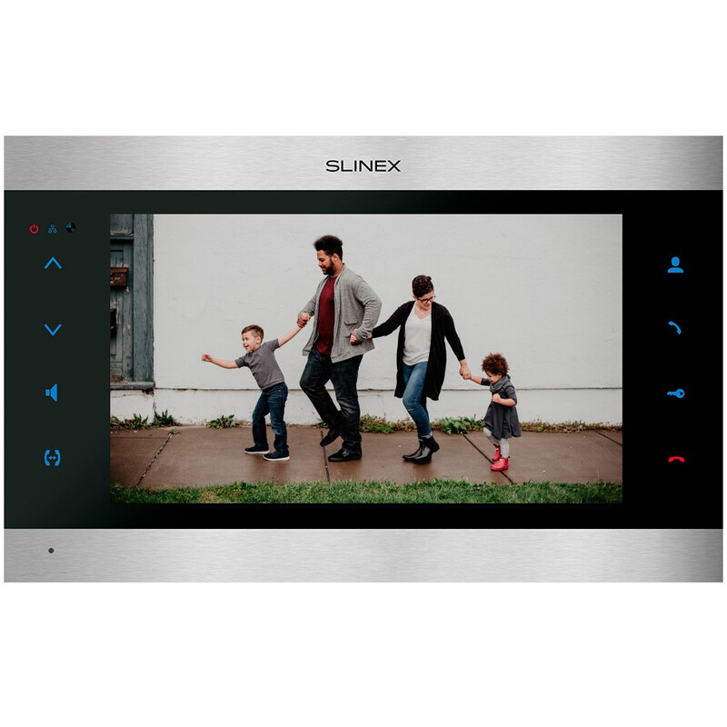 IP-відеодомофон Slinex SL-10N Cloud Silver/Black