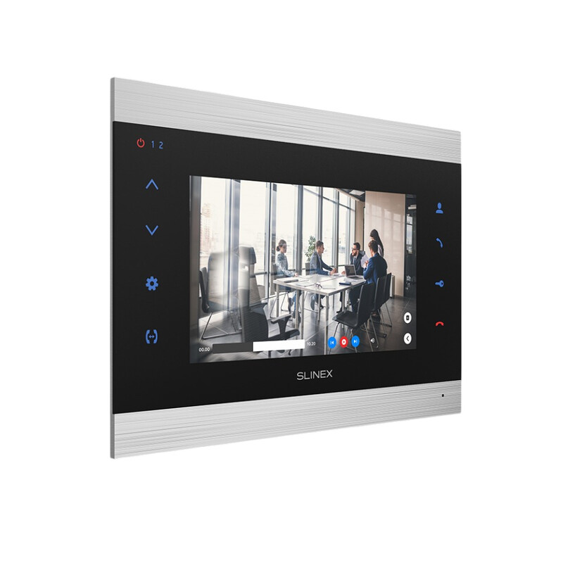 IP-відеодомофон Slinex SL-07N Cloud Silver/Black