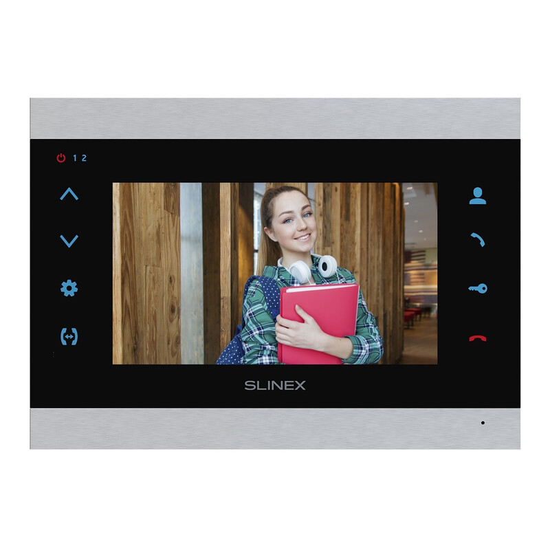 IP-відеодомофон Slinex SL-07N Cloud Silver/Black