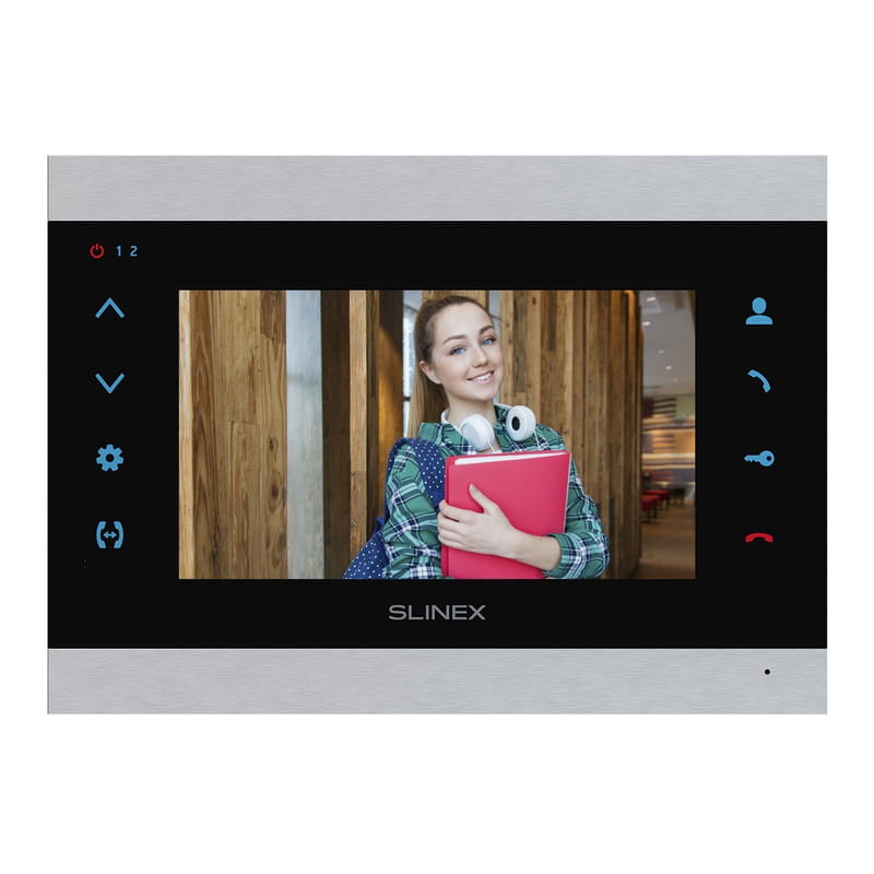 IP видеодомофон Slinex SL-07N Cloud (silver + black)