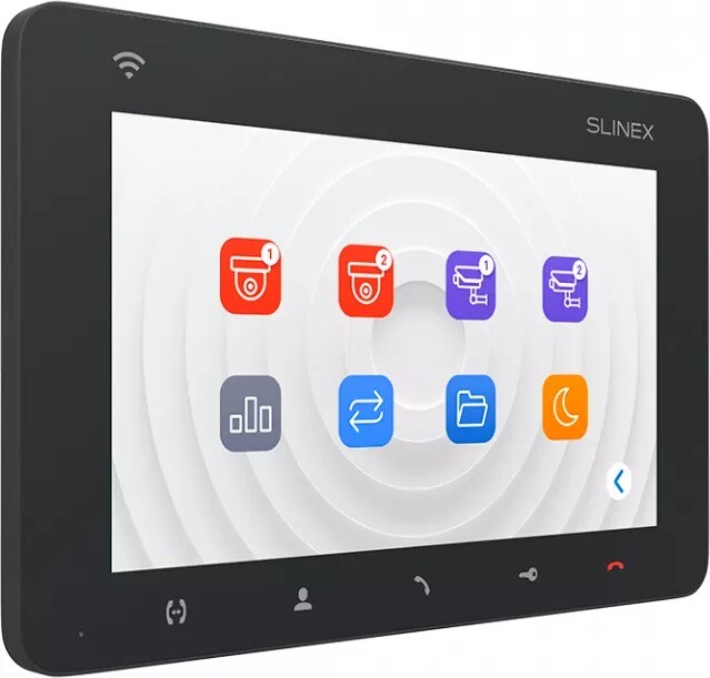 IP-відеодомофон Slinex SM-07N Cloud Grafit