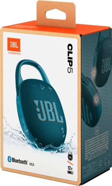 Акустическая система JBL Clip 5 Blue (JBLCLIP5BLU)