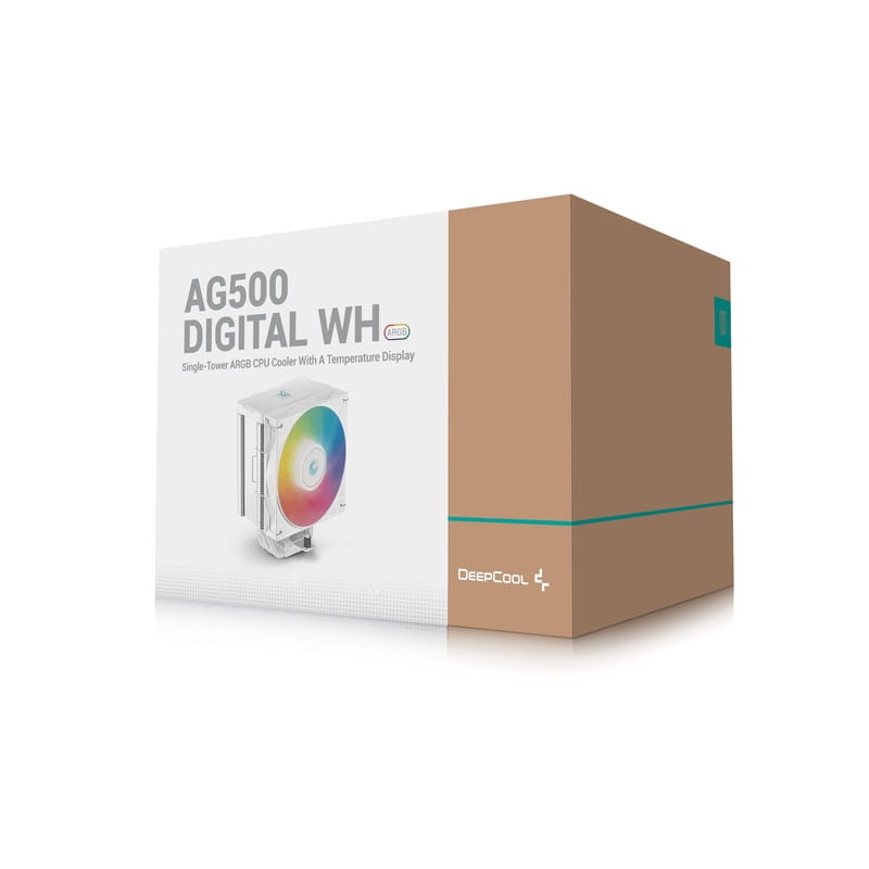 Кулер процессорный DeepCool AG500 Digital White ARGB (R-AG500-WHADMN-G-1)