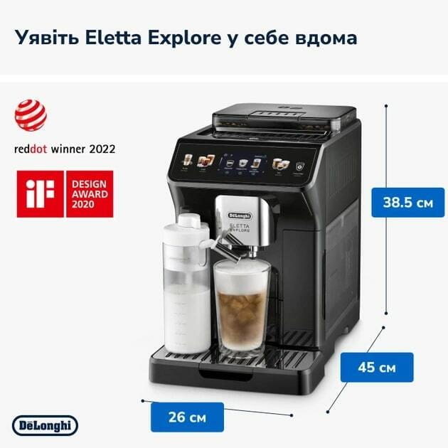 Кофемашина Delonghi 450.65 G Eletta Explore