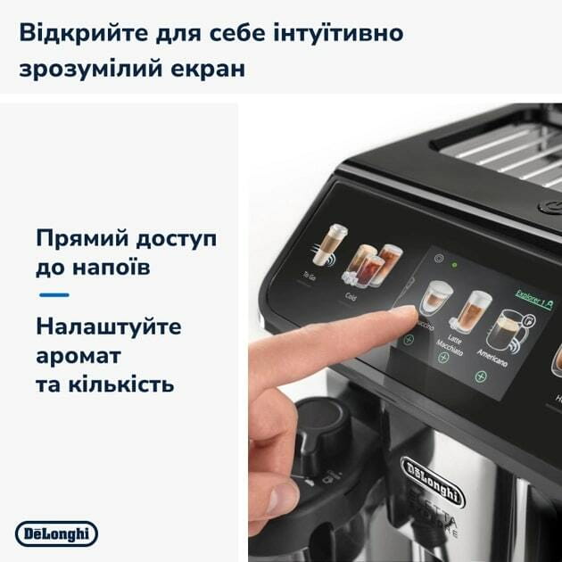 Кавомашина Delonghi 450.65 G Eletta Explore