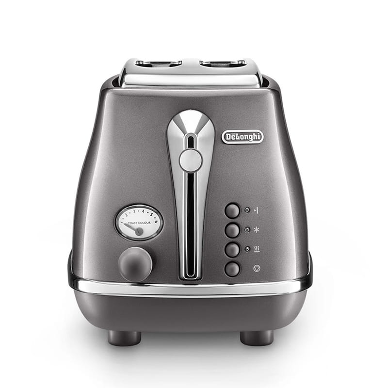 Тостер Delonghi CTOT 2103 GY Icona Metallics