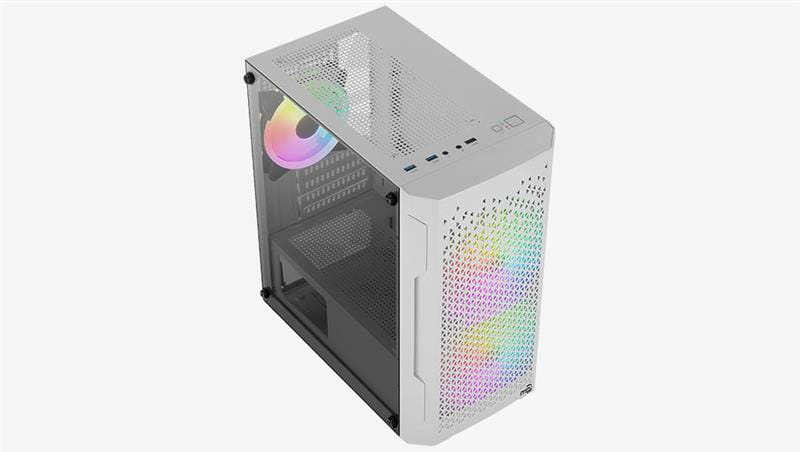 Корпус AeroCool Trinity Mini-G-WT-v2 (ACCS-PV32033.21) White без БЖ