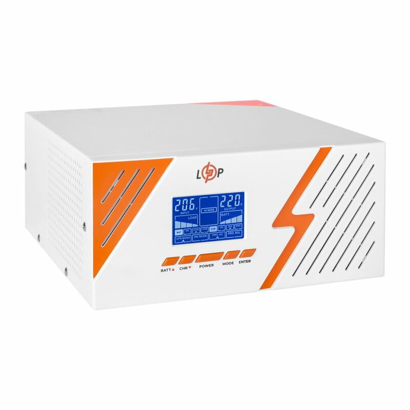 Джерело безперебійного живлення LogicPower LPM-PSW-1500VA (1050 Вт) White