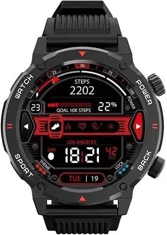 Смарт-часы iMiki D2 Black Silicone Strap