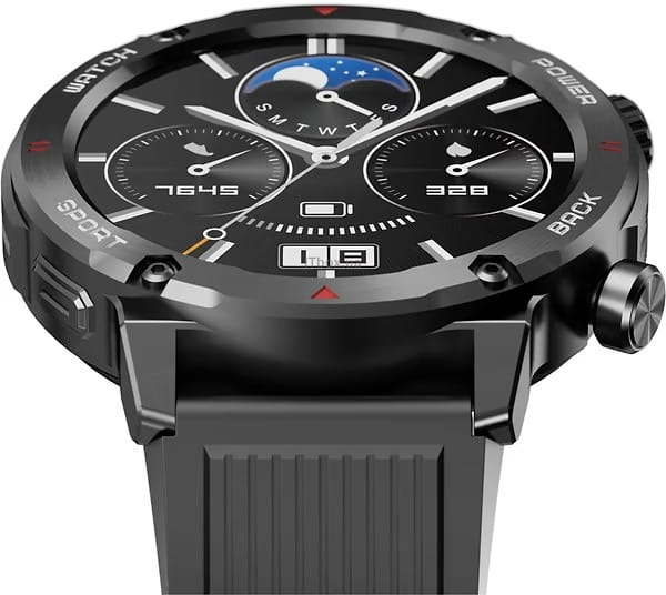 Смарт-часы iMiki D2 Black Silicone Strap