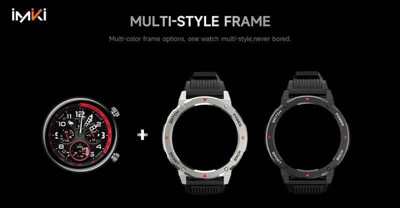 Смарт-часы iMiki D2 Silver Silicone Strap