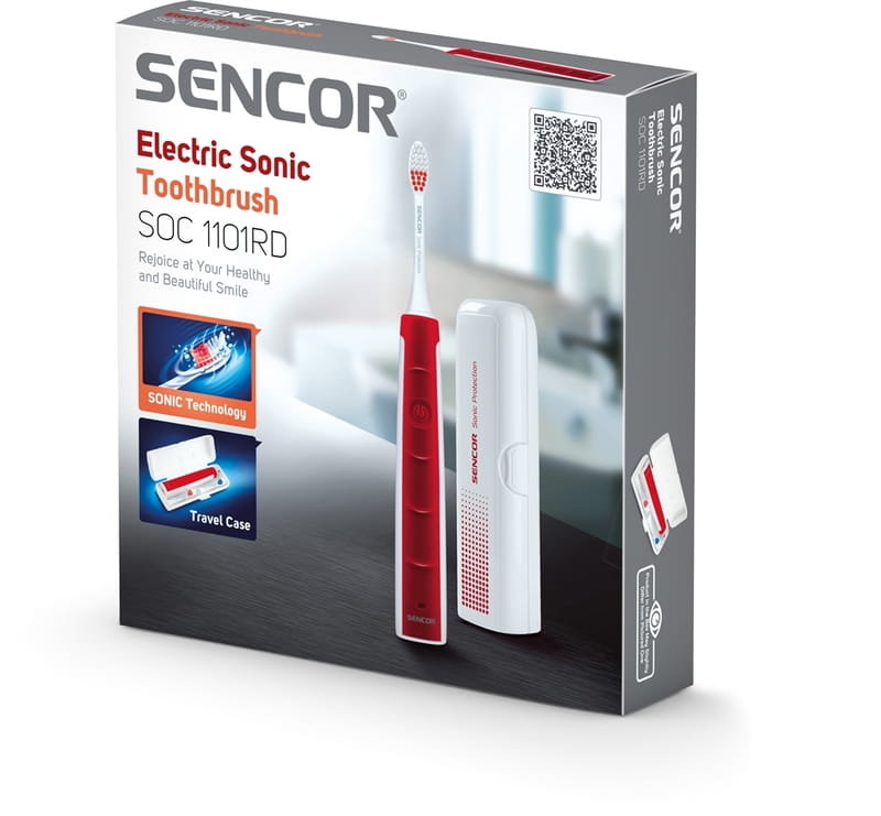Зубна електрощітка Sencor SOC 1101RD