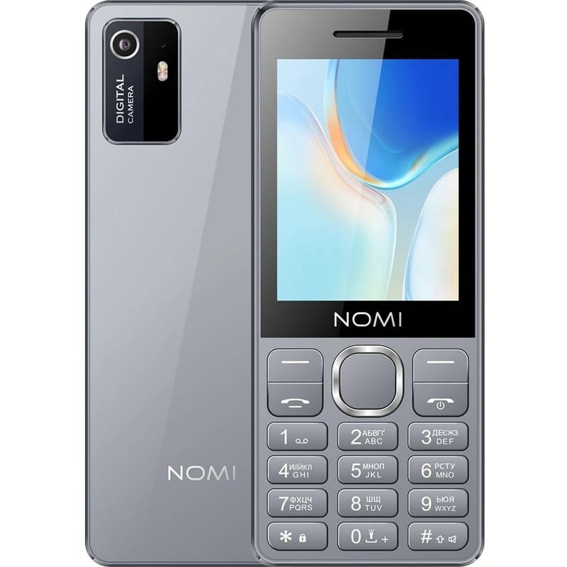Мобильный телефон Nomi i2860 Dual Sim Grey