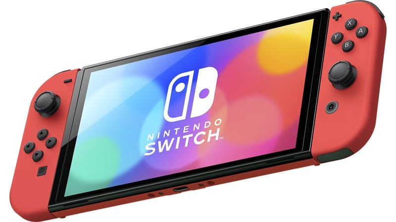 Ігрова консоль Nintendo Switch OLED Red Mario Special Edition (45496453633)