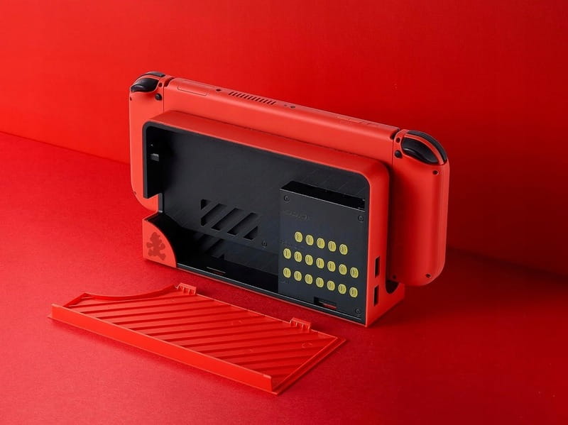 Игровая консоль Nintendo Switch OLED Red Mario Special Edition (45496453633)