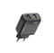 Фото - Зарядное устройство Promate BiPlug-QC3 Black | click.ua