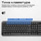 Фото - Комплект (клавиатура, мышь) беспроводной Promate ProCombo-6  Black | click.ua