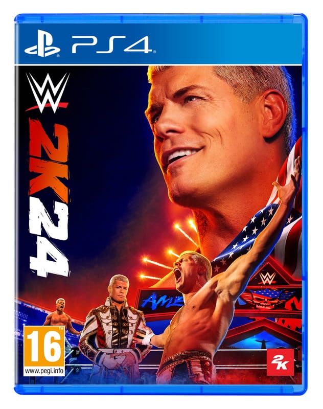 Игра WWE 2K24 для Sony PlayStation 4, Blu-ray (5026555437042)