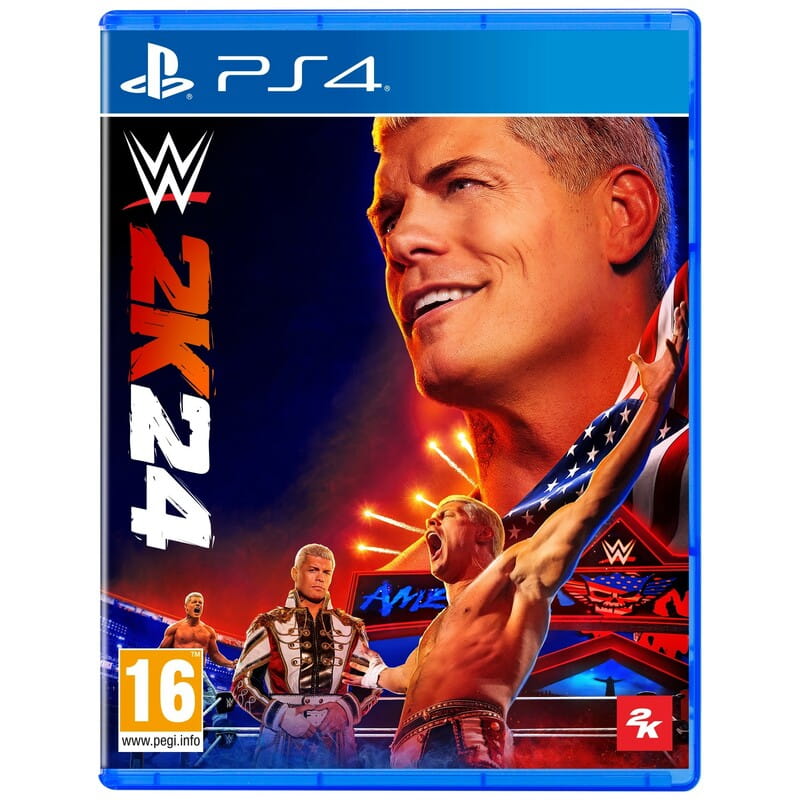 Игра WWE 2K24 для Sony PlayStation 4, Blu-ray (5026555437042)