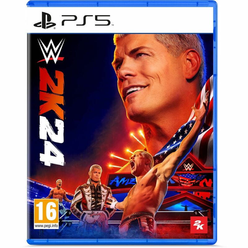 Гра WWE 2K24 для Sony PlayStation 5, Blu-ray (5026555437165)