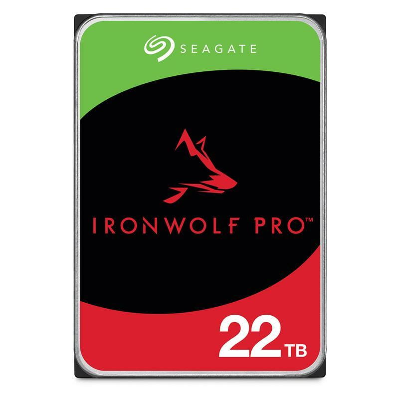 Накопитель HDD SATA 22.0TB Seagate IronWolf Pro 7200rpm 512MB (ST22000NT001)