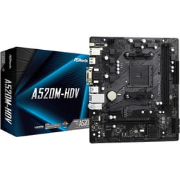 Материнська плата ASRock A520M-HDV Socket AM4