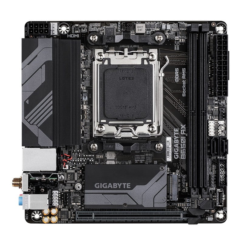 Материнська плата Gigabyte B650I AX Socket AM5