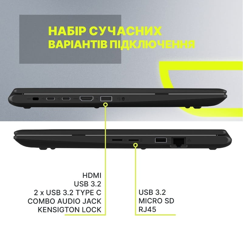 Ноутбук Prologix M15-720 (PLT.15І316S5.W11PE.014) Black з Windows 11 Pro EDU