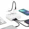 Фото - Сетевой фильтр Usams US-CC160 (CC160TC01) 3 розетки, 1 USB, 2 USB Type-C 65W, 2 м, White | click.ua
