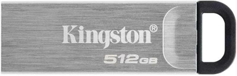 Флеш-накопичувач USB3.2 512GB Kingston DataTraveler Kyson Silver/Black (DTKN/512GB)