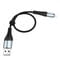 Фото - Кабель Hoco X38 USB - Lightning (M/M), 0.25м, Black (X38LB0.25) | click.ua