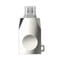 Фото - Адаптер Hoco UA10 USB V 3.0 - micro USB (F/M), Silver (UA10S) | click.ua