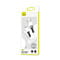Фото - Кабель Usams US-SJ435 USB - Micro USB (M/M), 1 м, White (SJ435USB01) | click.ua
