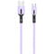 Фото - Кабель Usams US-SJ433 USB - USB Type-C (M/M), 1 м, Purple (SJ433USB04) | click.ua
