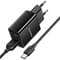 Фото - Зарядний пристрій Borofone BA53A Powerway (2USB, 2.1А) Black (BA53ACB) + кабель Type-C | click.ua