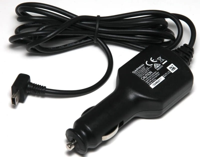 Автомобільний зарядний пристрій Garmin TA10 GPS Car Charger (1A) Black (320-00239-80) + кабель miniUSB