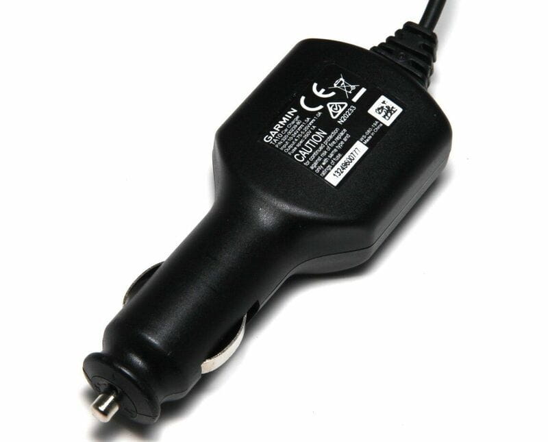 Автомобильное зарядное устройство для Garmin TA10 GPS Car Charger (1A) Black (320-00239-80) + кабель miniUSB