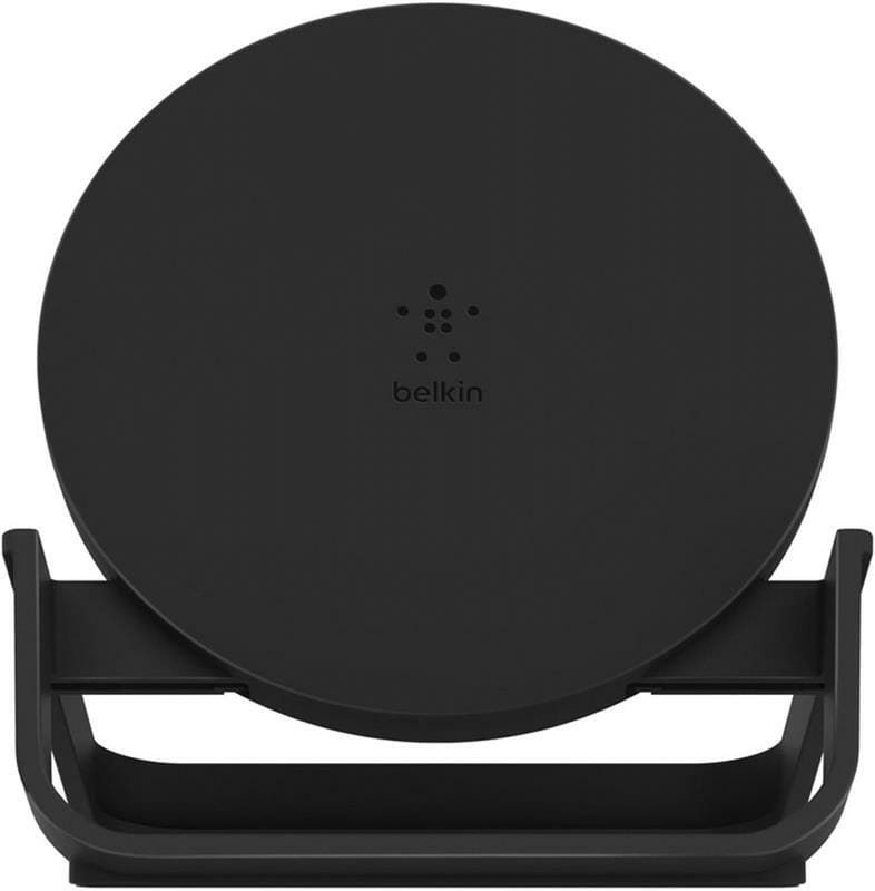 Беспроводное зарядное устройство Belkin Stand Wireless Charging Qi Black (WIB001ttBK)