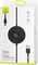 Фото - Бездротовий зарядний пристрій Usams US-CC096 Wireless Charger + Lightning Charging Cable Black (CC96WH01) | click.ua