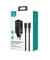 Фото - Мережевий зарядний пристрій Usams US-CC110 (1USB, 2USB Type-C) 65W PD + QC3.0 Black (MTXLOGTL01) + кабель USB-C - Lightning | click.ua