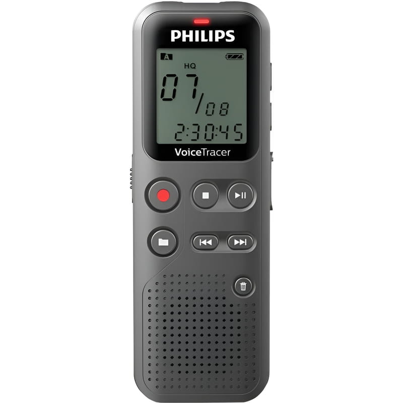 Диктофон Philips DVT1120 8GB Gray