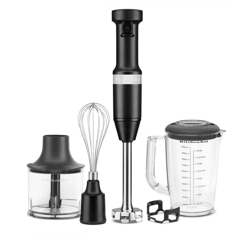 Блендер заглибний KitchenAid 5KHBV83EBM Matte Black