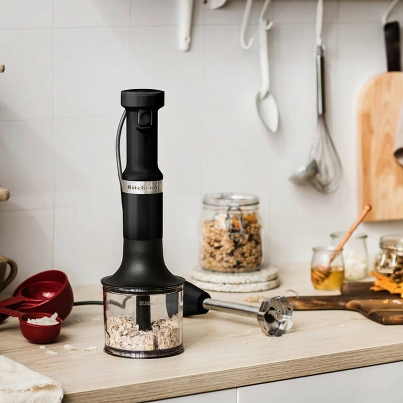 Блендер заглибний KitchenAid 5KHBV83EBM Matte Black