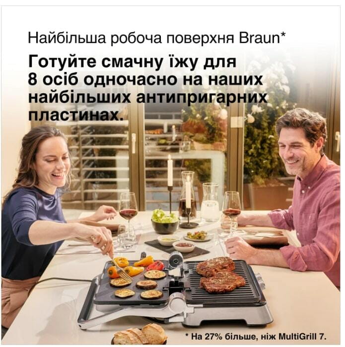 Гриль Braun MultiGrill 9 CG 9043